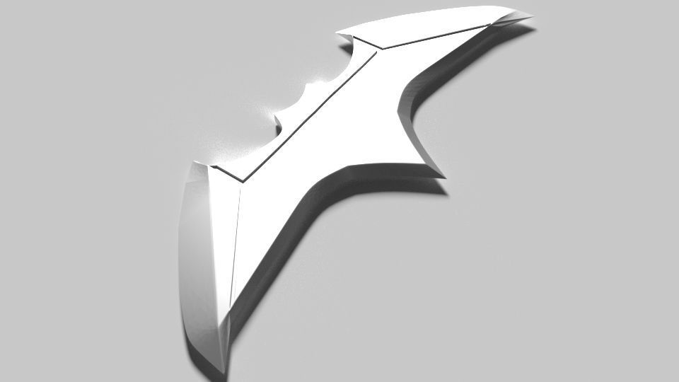 Batarang Batman 3D model_3