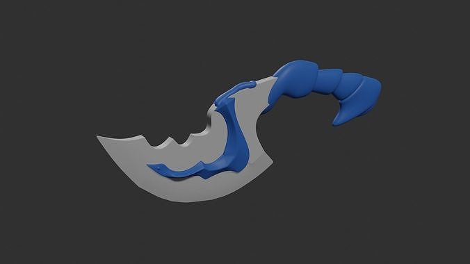blink dagger 3D print model