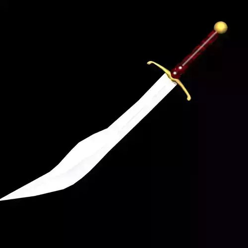 Scimitar Ottoman Sword  3D print model