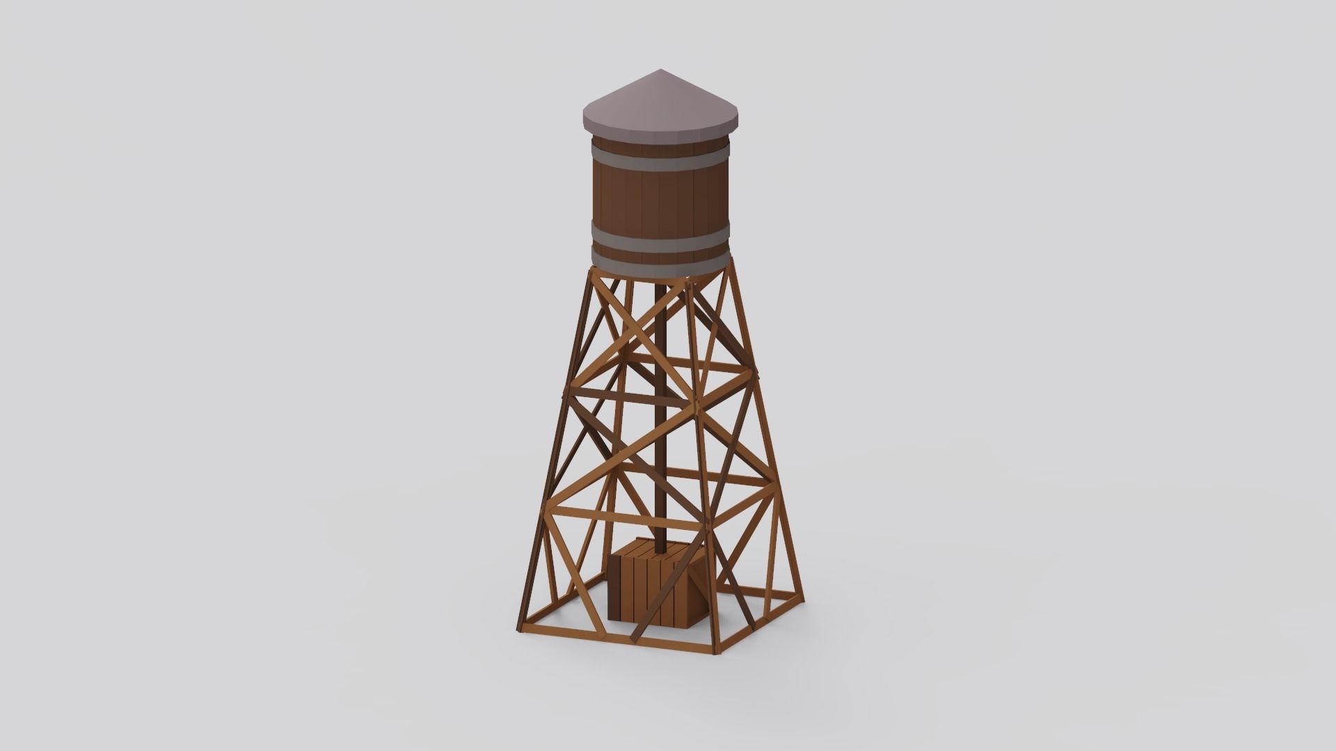 Western Pack - 102 Assets Low-poly 3D model_42