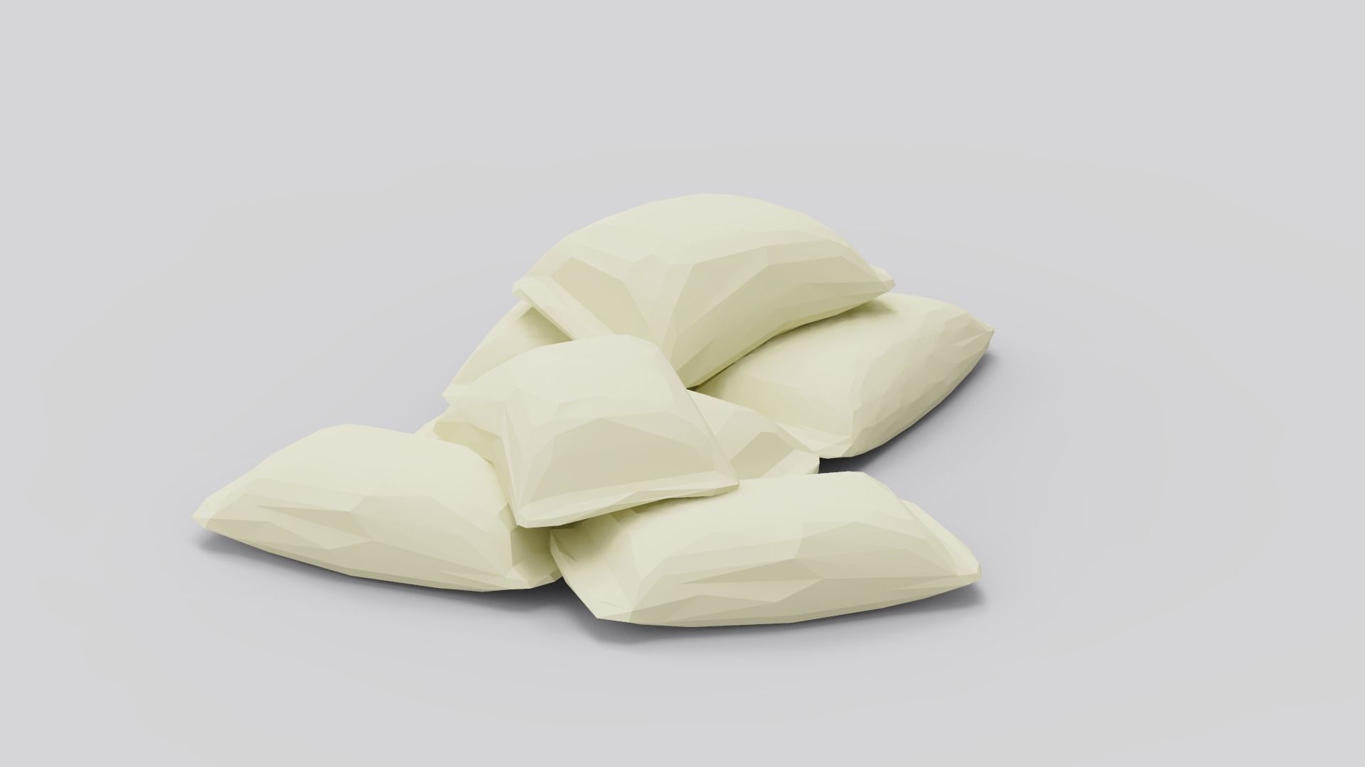 Western Pack - 102 Assets Low-poly 3D model_28