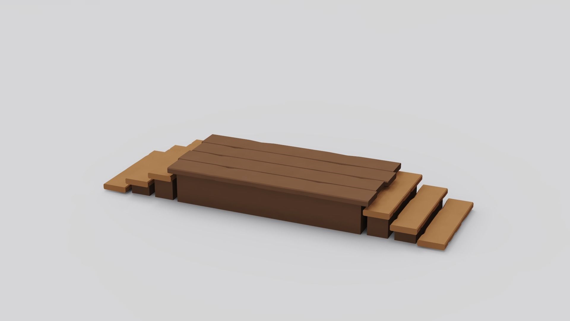 Western Pack - 102 Assets Low-poly 3D model_91
