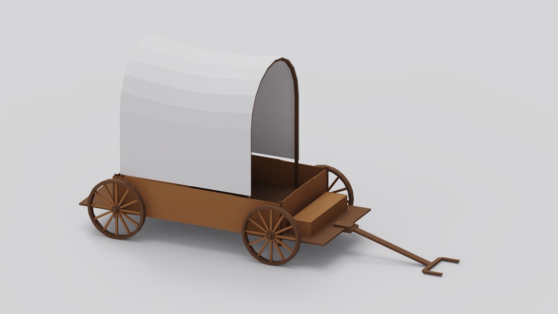 Western Pack - 102 Assets Low-poly 3D model_47