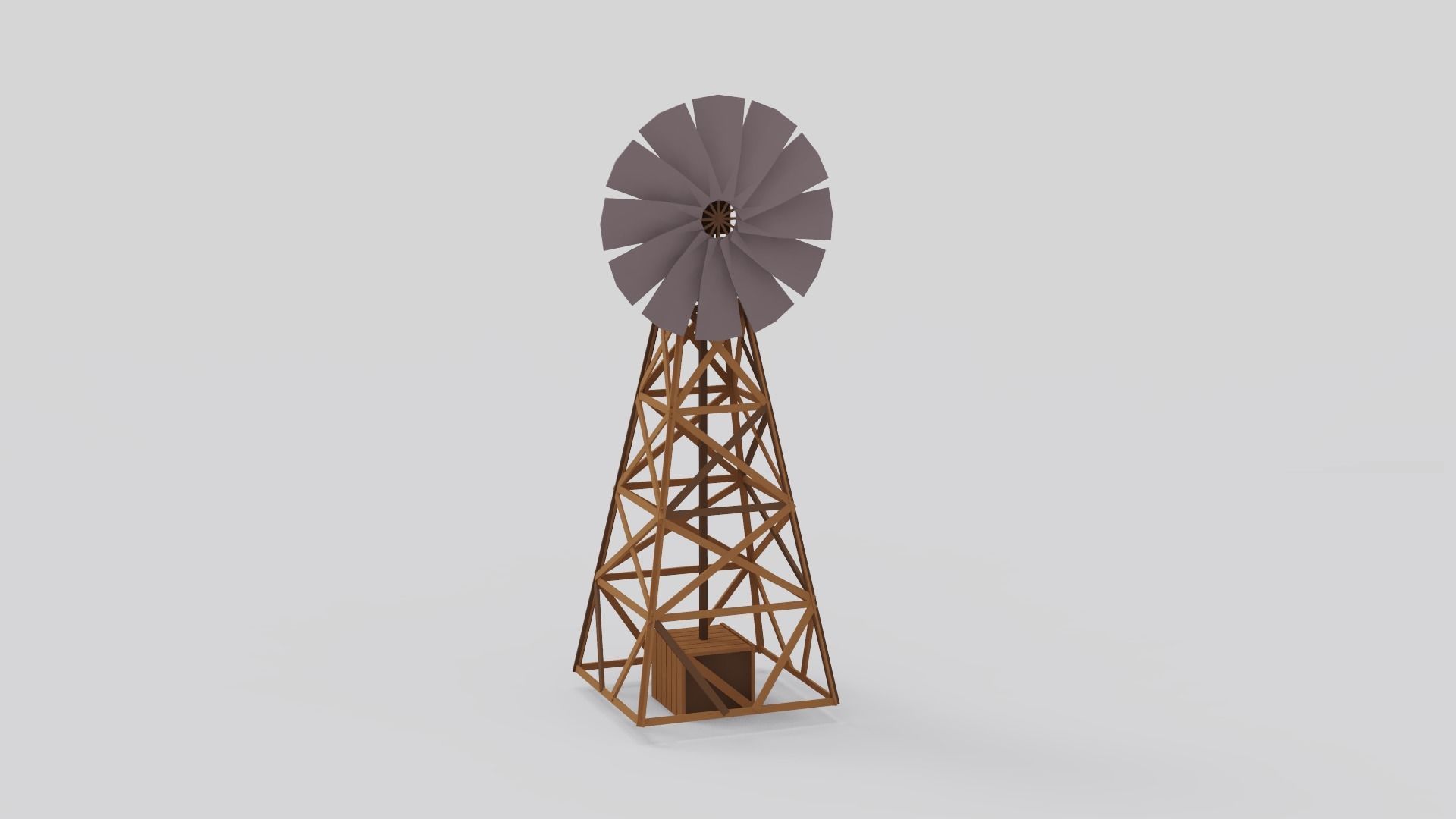 Western Pack - 102 Assets Low-poly 3D model_116