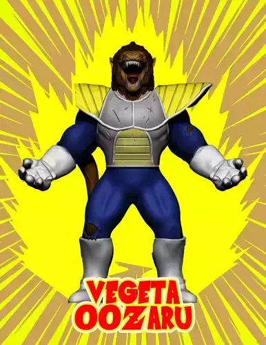 Oozaru Form Vegeta