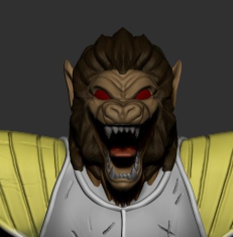 Oozaru Form Vegeta 3D print model_1