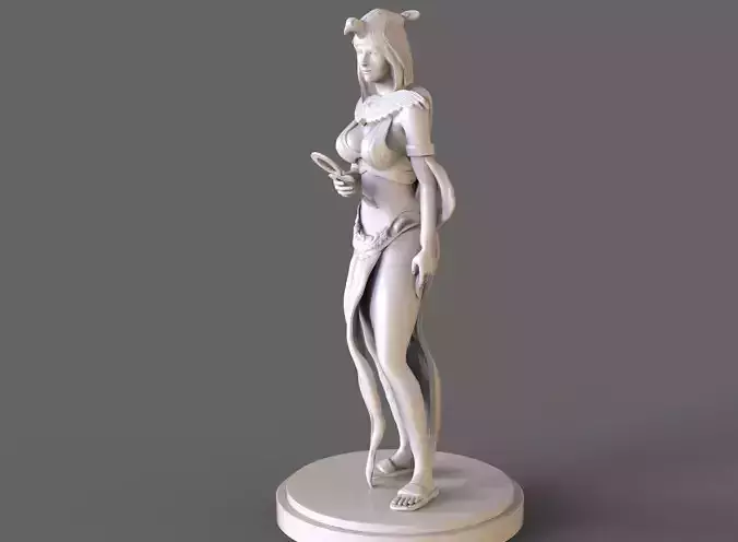 Cleopatra Sculpture