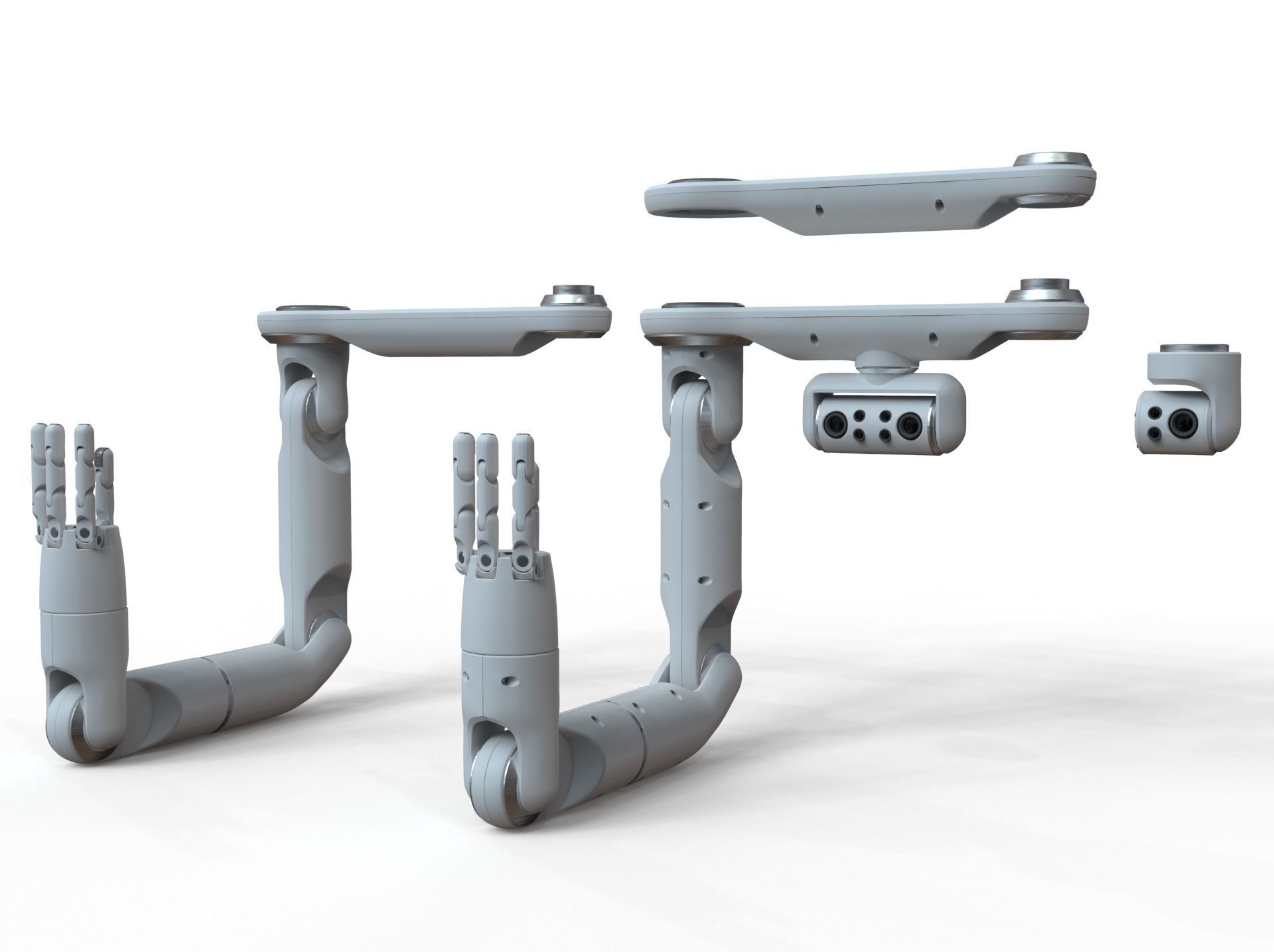 Kitchen robot Bot Chef   3D model_2