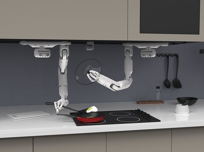 Kitchen robot Bot Chef   3D model