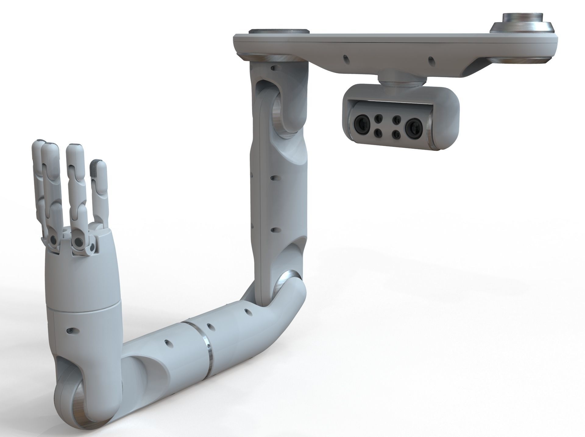 Kitchen robot Bot Chef   3D model_14