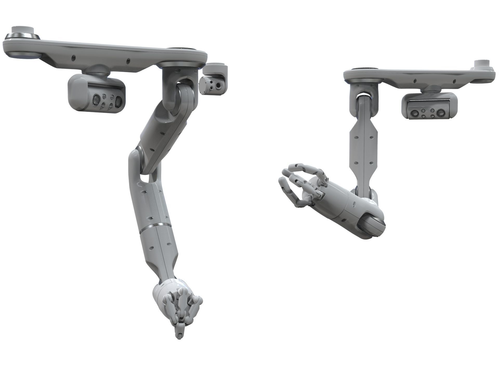 Kitchen robot Bot Chef   3D model_7