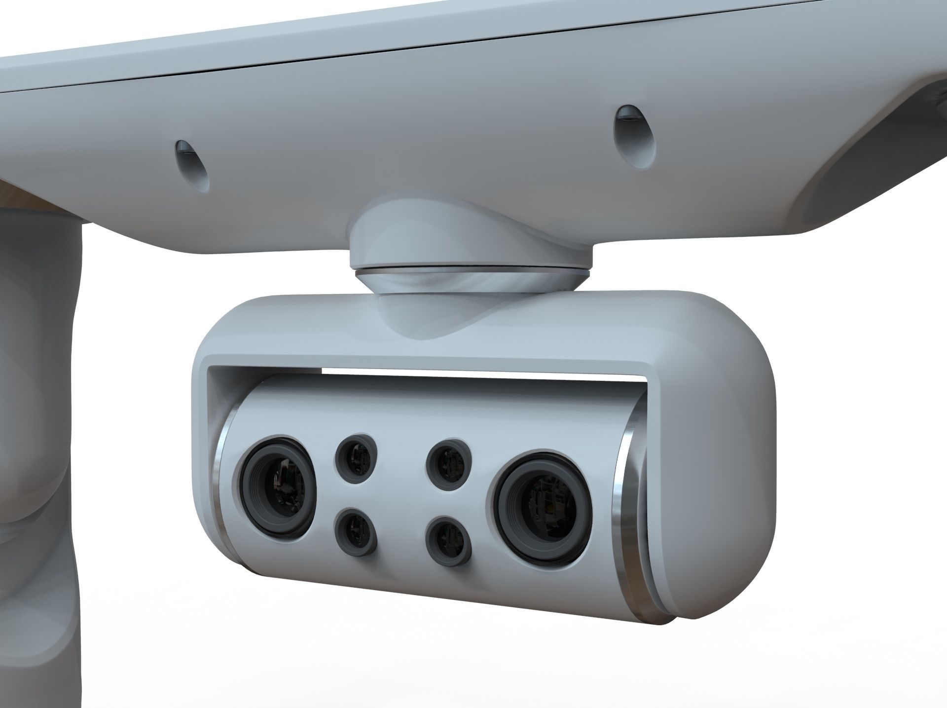 Kitchen robot Bot Chef   3D model_9