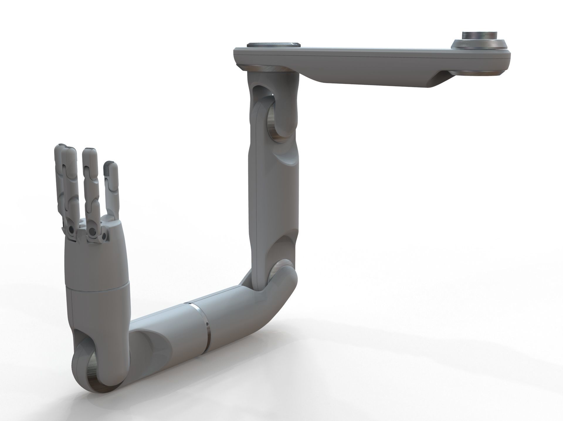 Kitchen robot Bot Chef   3D model_13