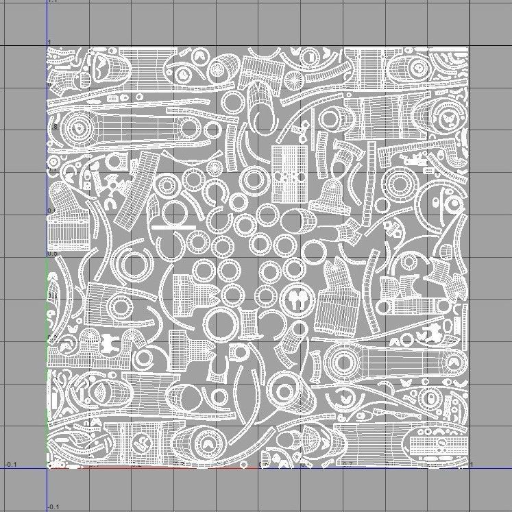 Kitchen robot Bot Chef   3D model_18