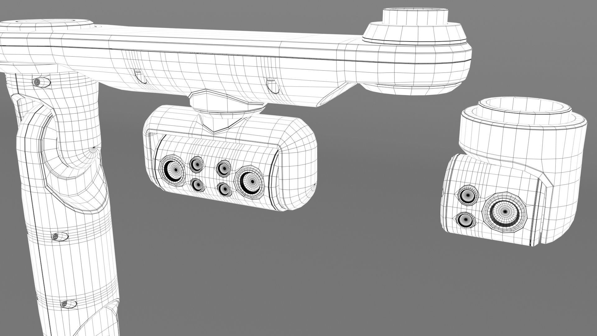 Kitchen robot Bot Chef   3D model_20