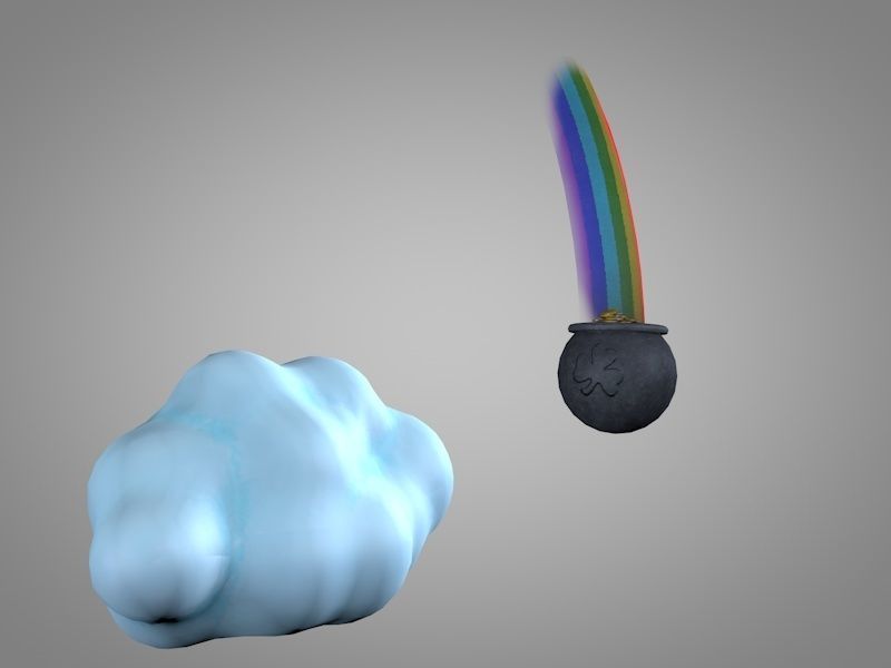 Leprechaun Saint Patrick 3D model_6