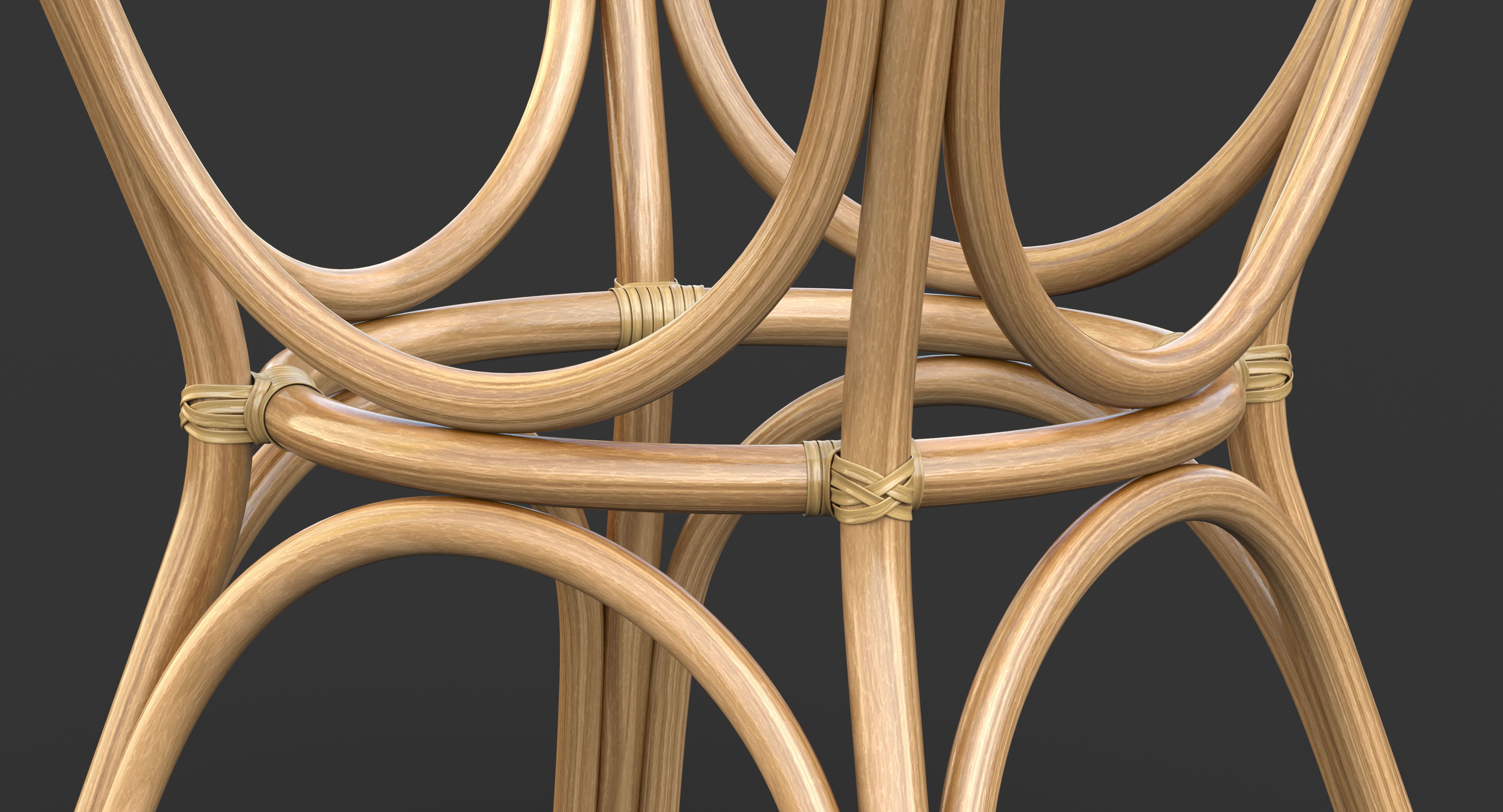 Caribbean Dining Table 3D model_3