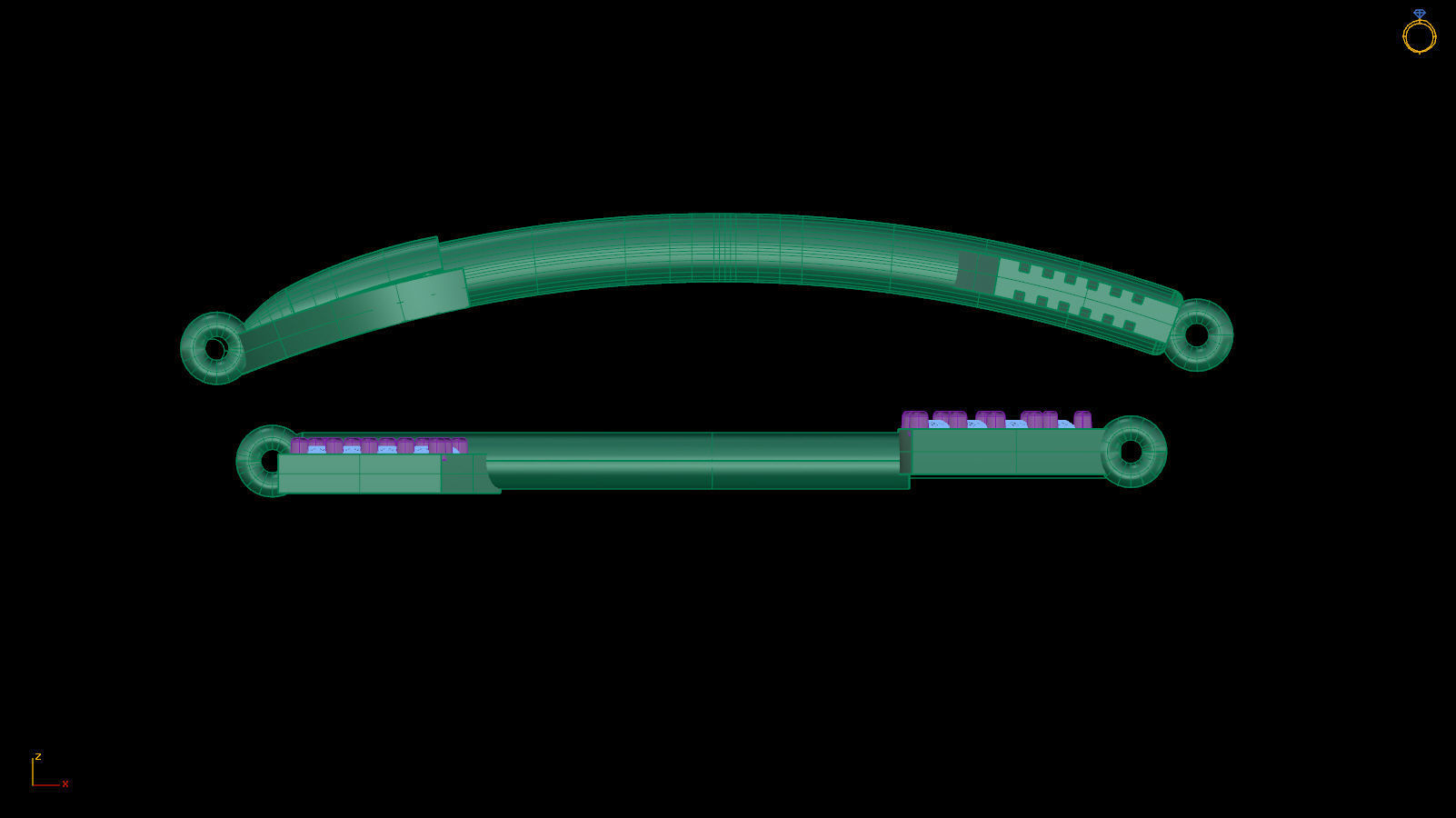 bracelet horoscope 3D print model_1