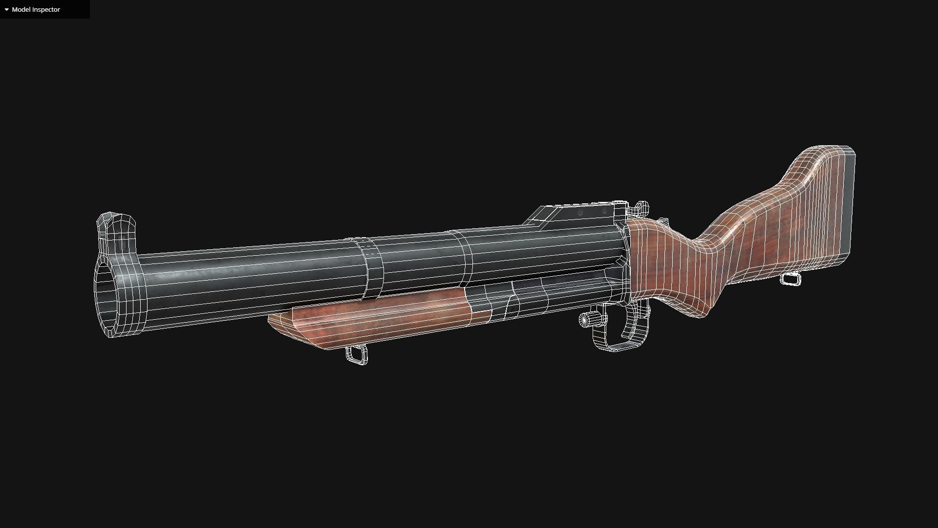 M79 Granade Launcher - Lowpoly - Game Ready Low-poly 3D model_13