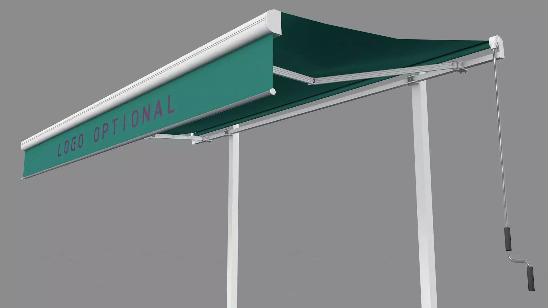 Hinged Awning Canopy 3D model_0