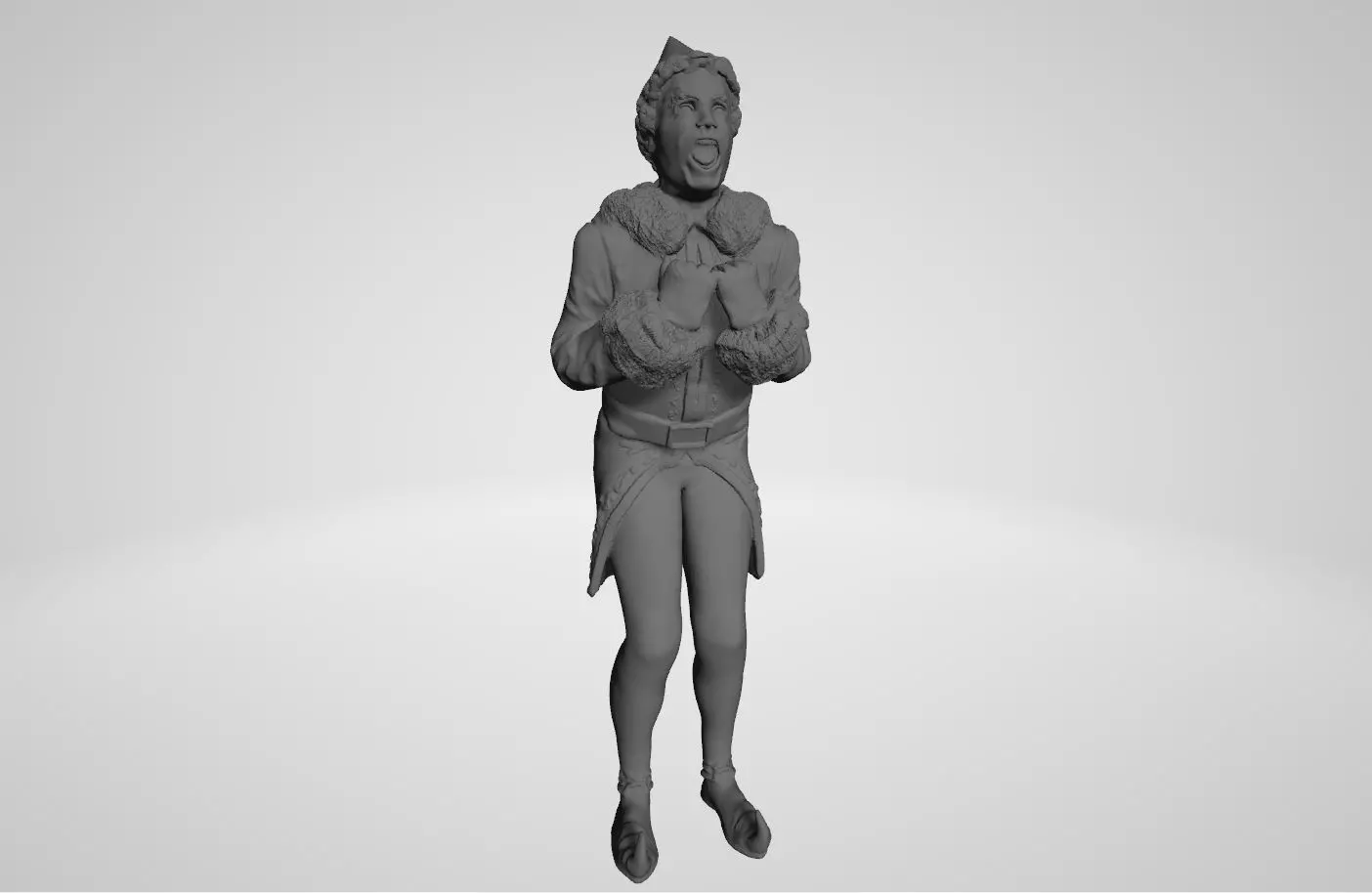 Will Ferrell Elf 3D print model_0