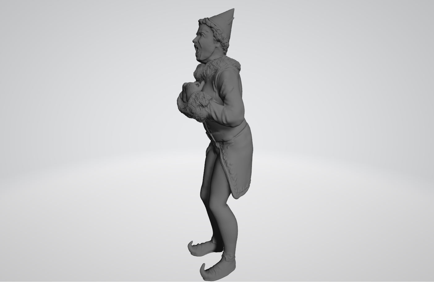 Will Ferrell Elf 3D print model_3