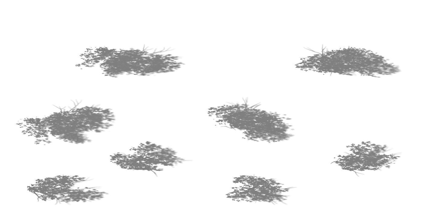 Game Model - prairie scene - Desert Plants 03 01 3D model_2