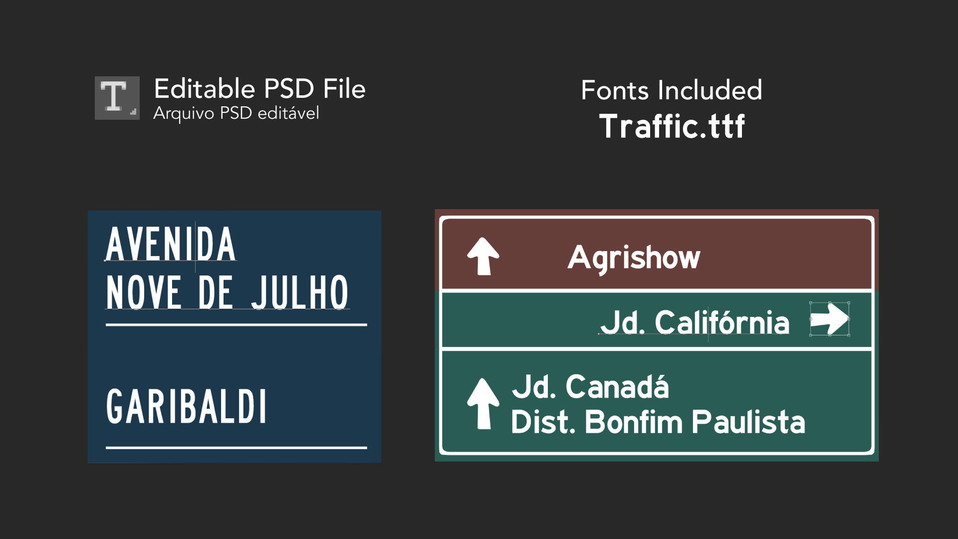 Brazilian Traffic Assets Low-poly 3D model_13