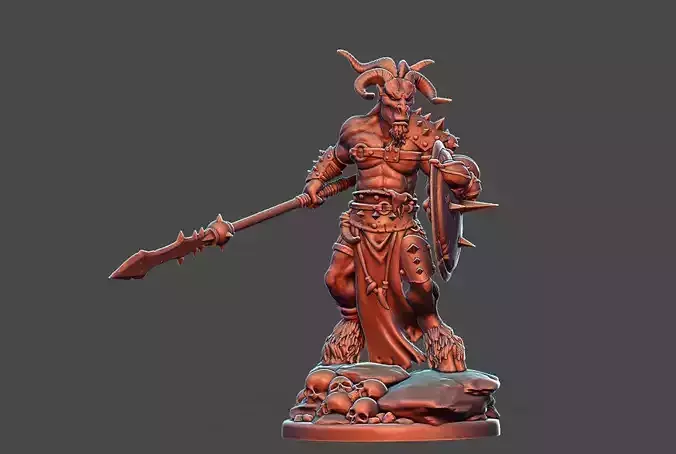 Beastman 45 mm  3D print model