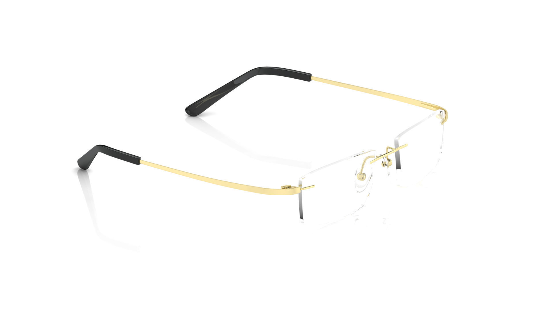 Eyeglasses for Men and Women 3D print model_3