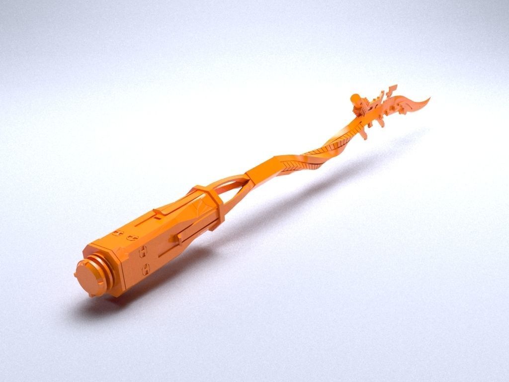 Aloy spear from Horizon ZeroDawn 3D print model_3