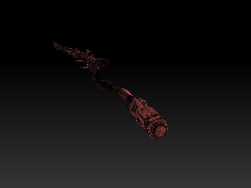 Aloy spear from Horizon ZeroDawn 3D print model_38