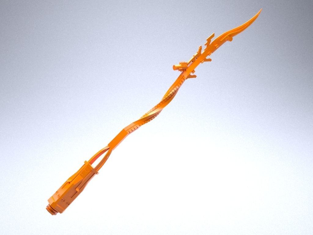 Aloy spear from Horizon ZeroDawn 3D print model_5