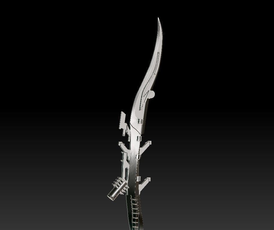 Aloy spear from Horizon ZeroDawn 3D print model_27