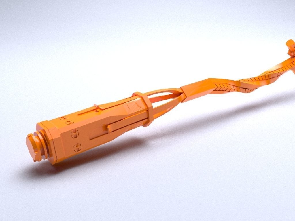 Aloy spear from Horizon ZeroDawn 3D print model_10