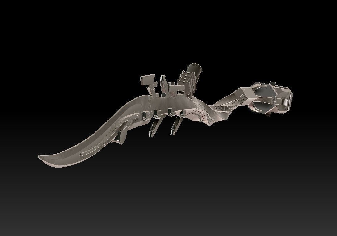 Aloy spear from Horizon ZeroDawn 3D print model_31