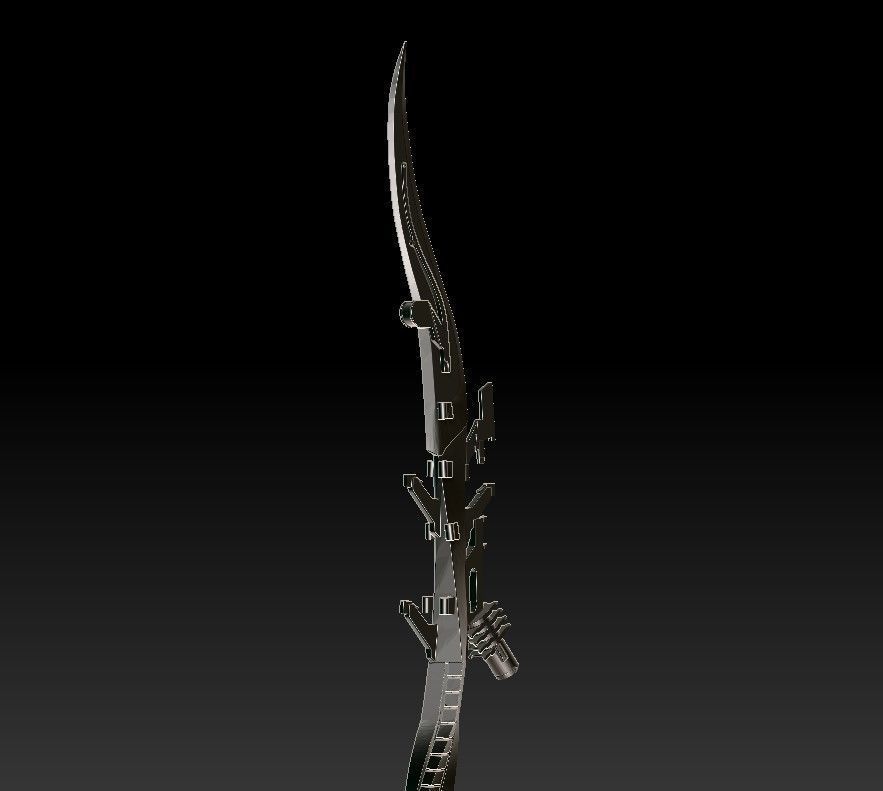 Aloy spear from Horizon ZeroDawn 3D print model_22