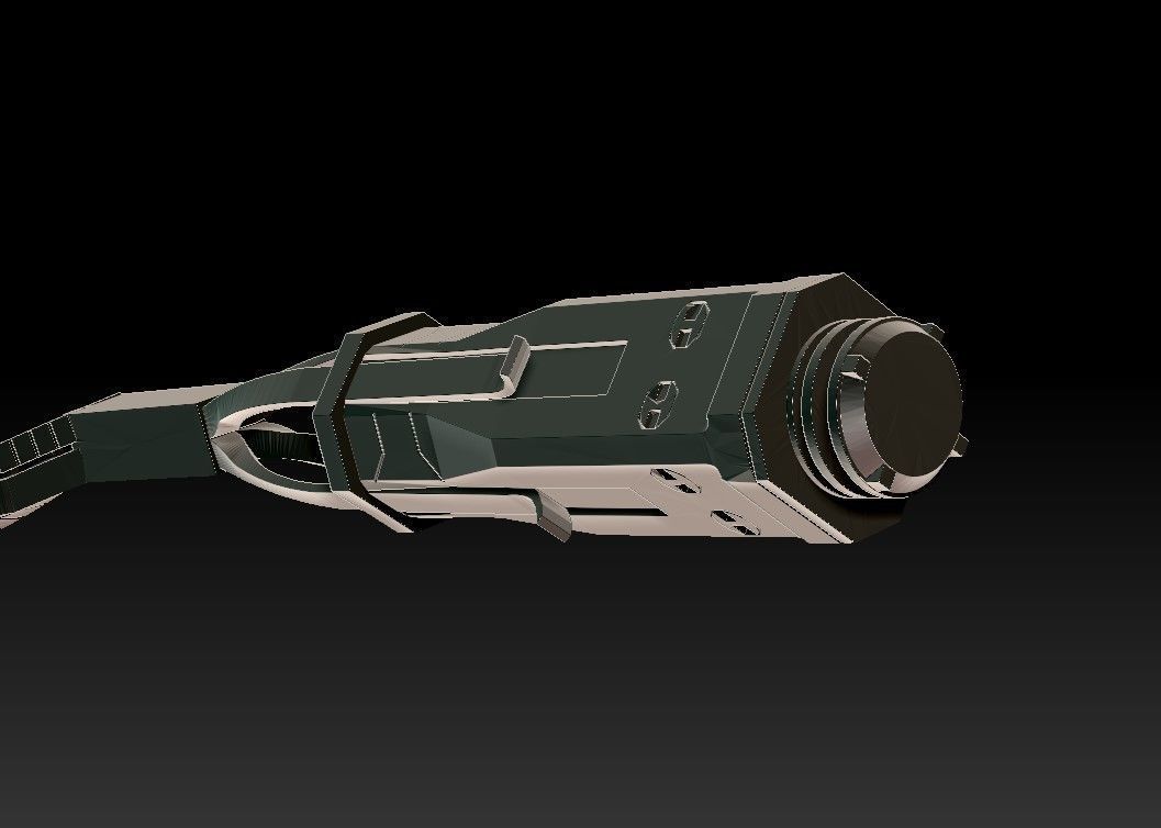 Aloy spear from Horizon ZeroDawn 3D print model_18