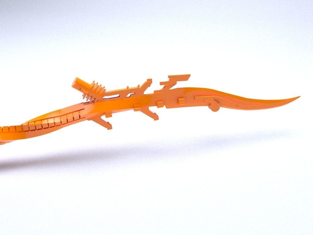 Aloy spear from Horizon ZeroDawn 3D print model_4