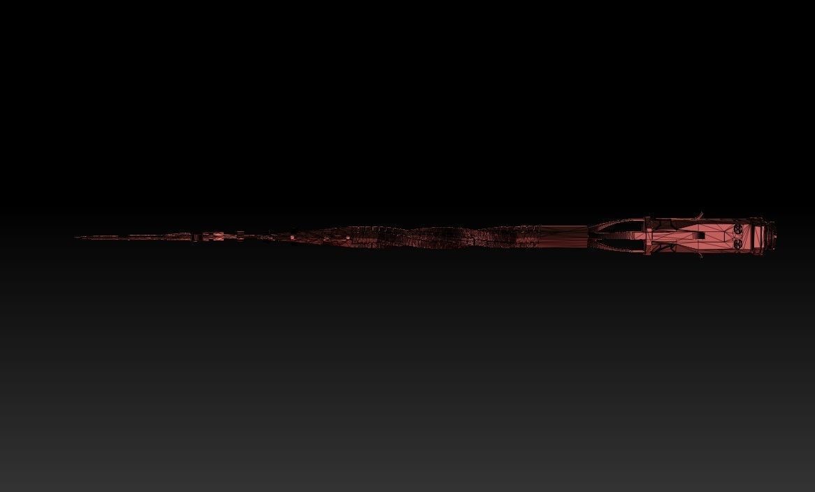 Aloy spear from Horizon ZeroDawn 3D print model_41