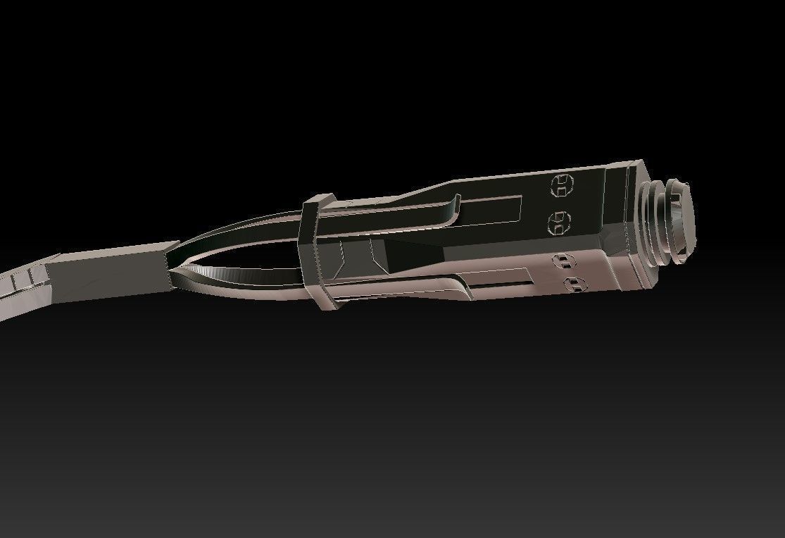 Aloy spear from Horizon ZeroDawn 3D print model_17