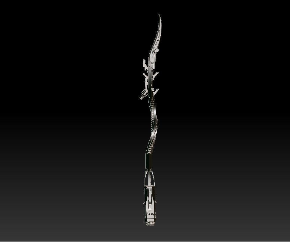 Aloy spear from Horizon ZeroDawn 3D print model_19