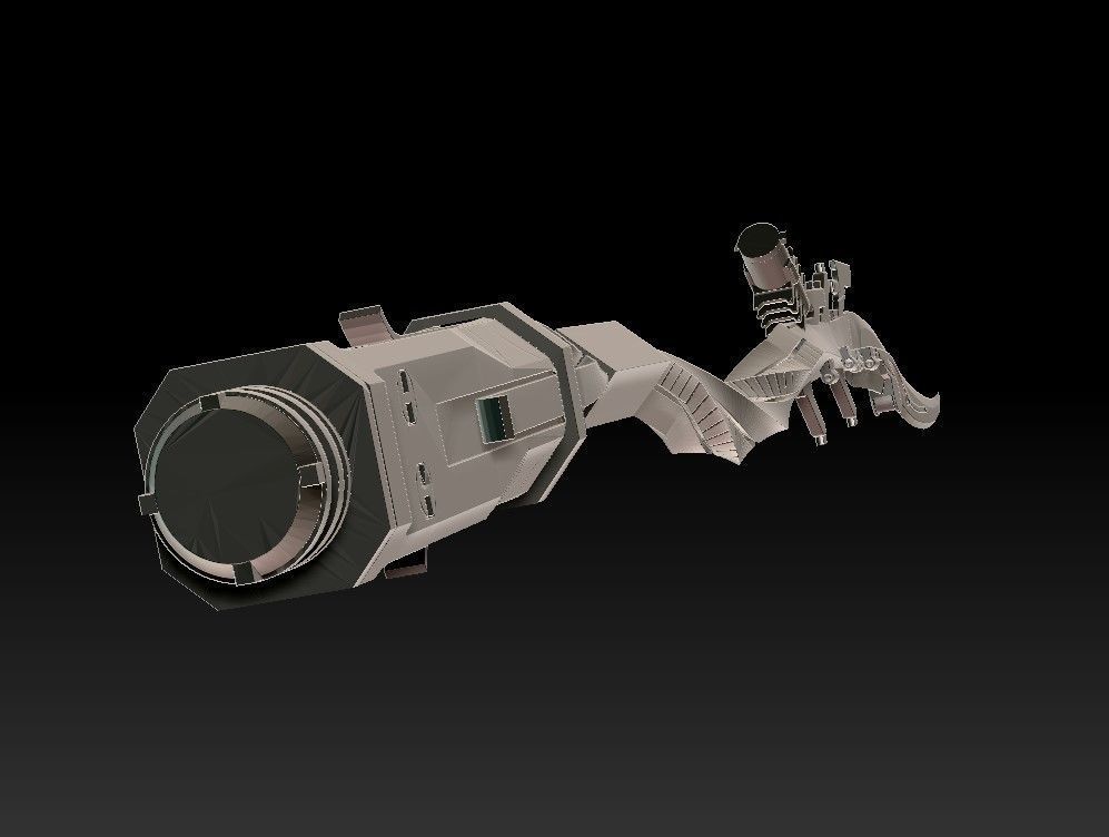 Aloy spear from Horizon ZeroDawn 3D print model_33