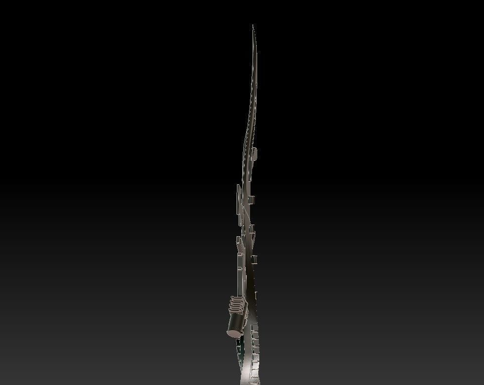 Aloy spear from Horizon ZeroDawn 3D print model_26