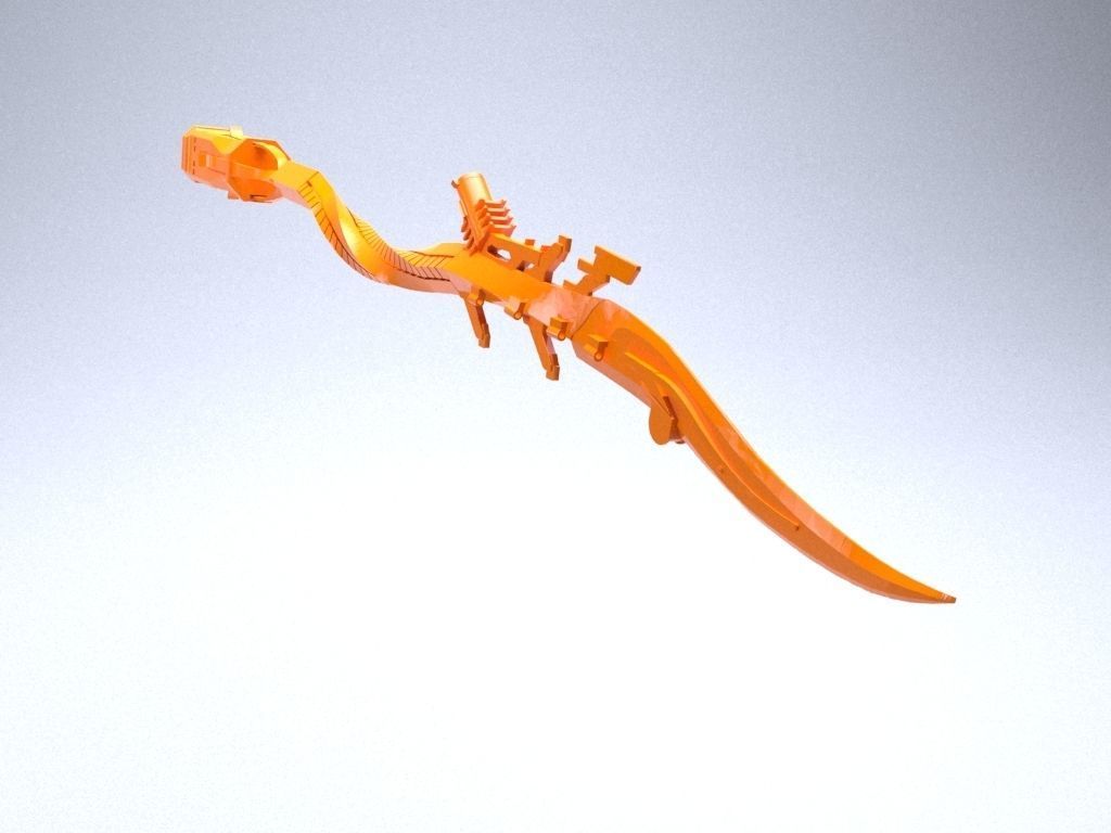 Aloy spear from Horizon ZeroDawn 3D print model_7