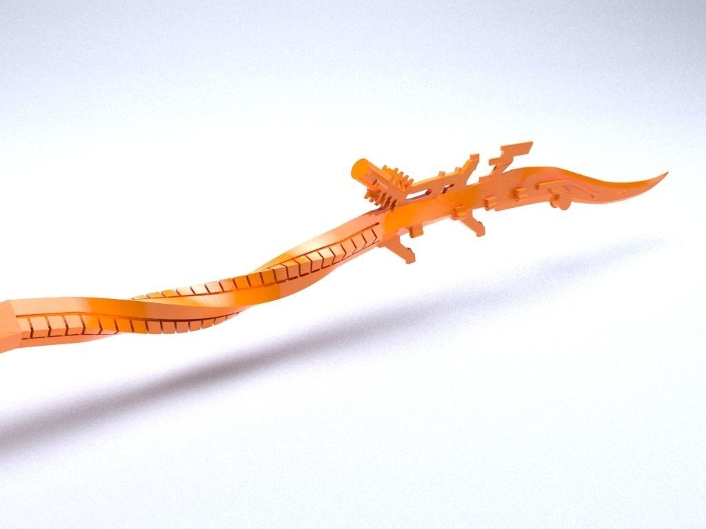 Aloy spear from Horizon ZeroDawn 3D print model_11