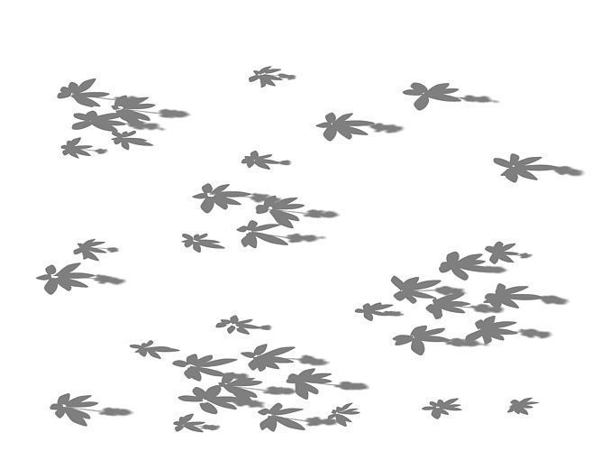 Game Model - prairie scene - Grass 03 01 3D model_1