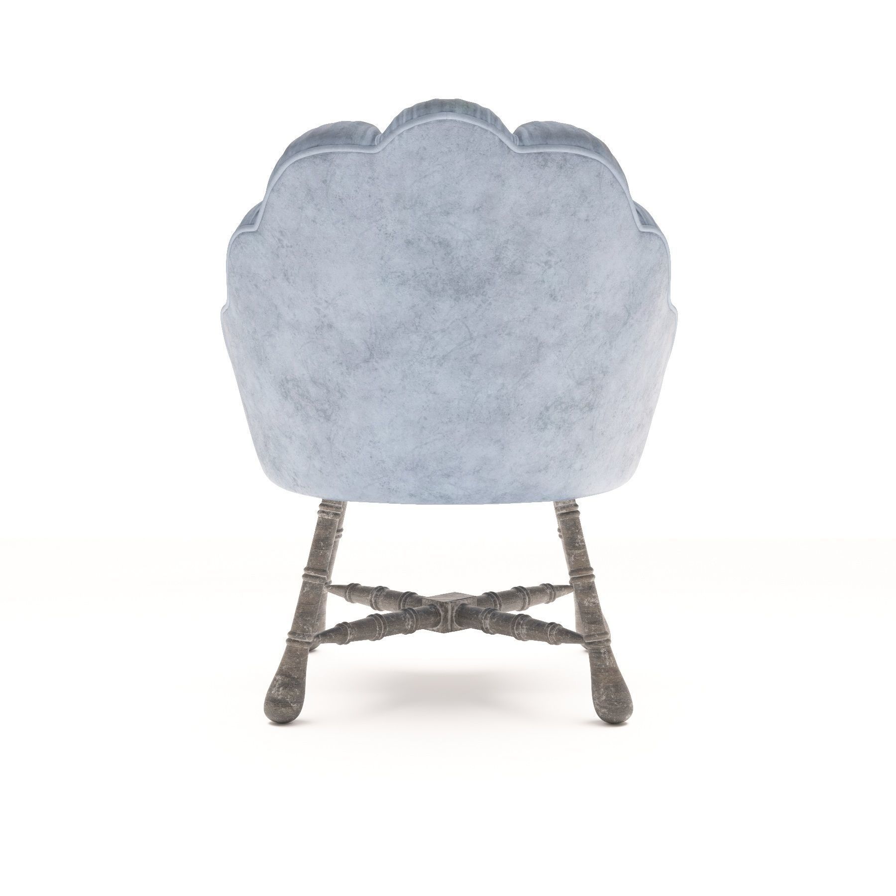 Ariel Shell chair 3D model_2
