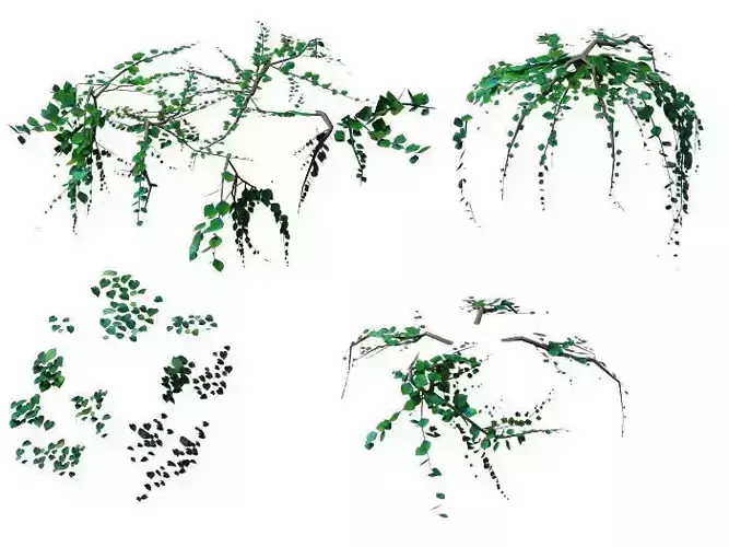 Game Model - prairie scene - Grass 04 01