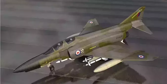 McDonnell FH-1 Phantom 3D model